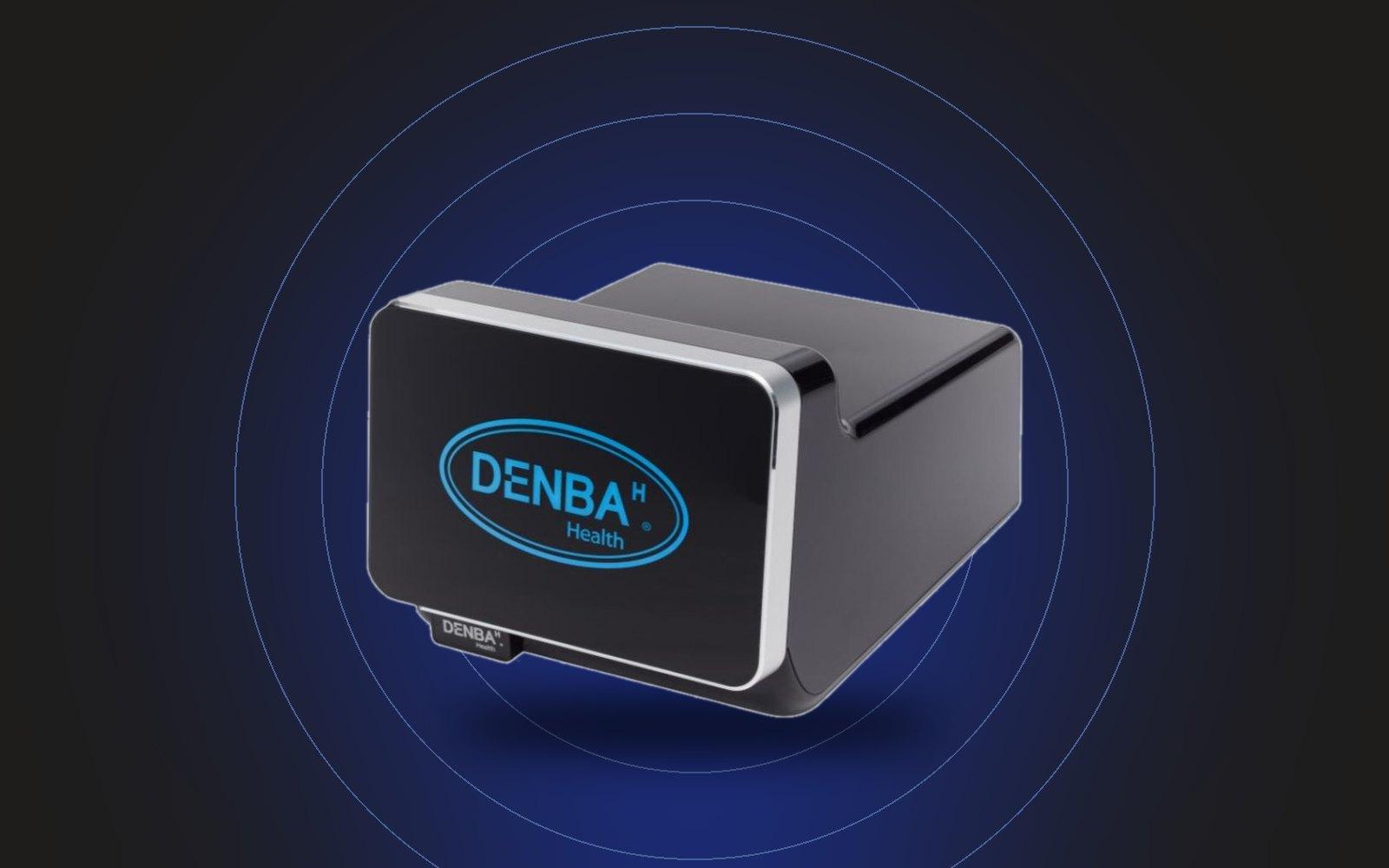 DENBA Health High Grade device surrounded by field rings
