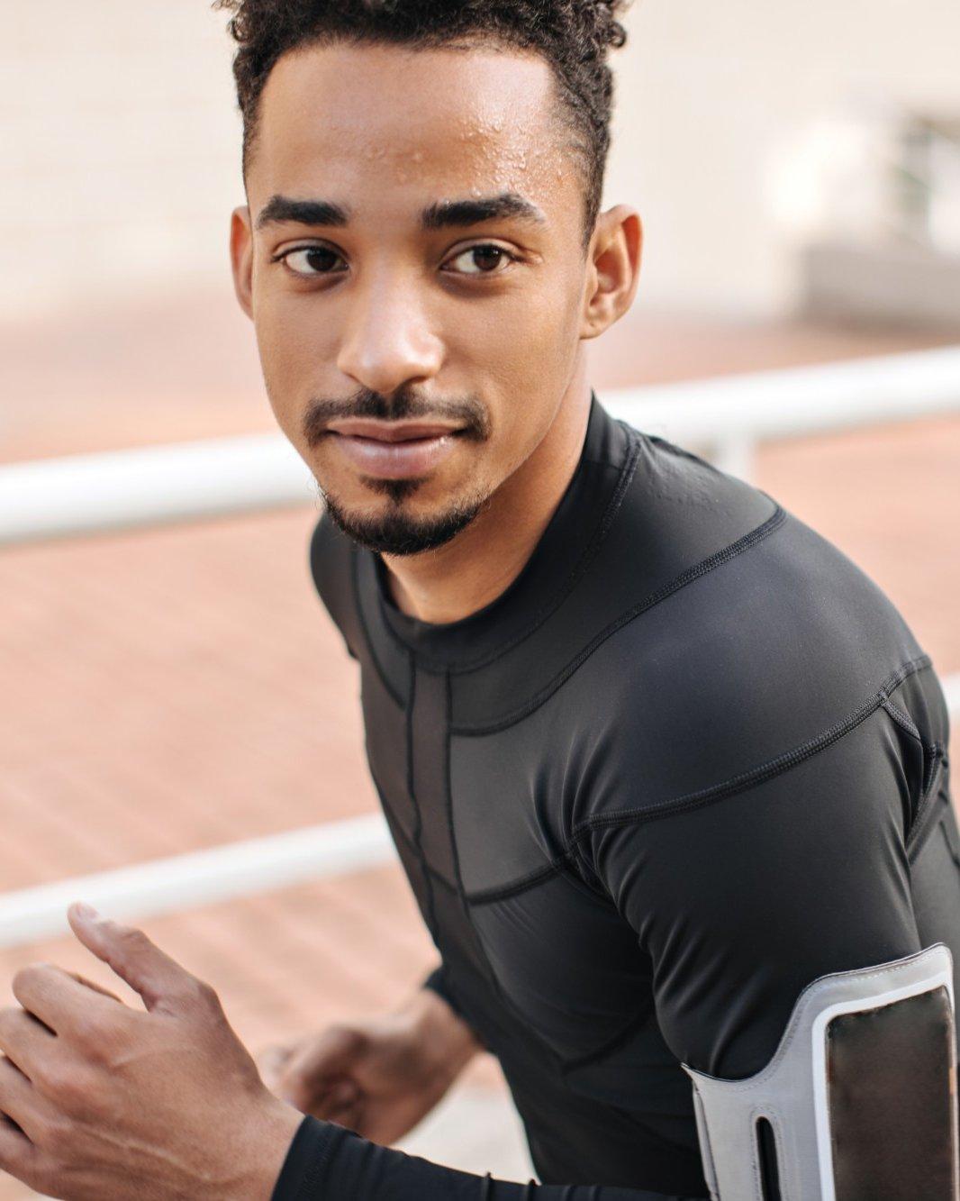 Athlete recovering after training with DENBA Health